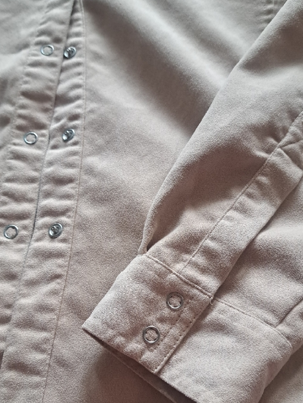 Reitmans Beige Utility Button-Front Jacket - Picture 5 of 6